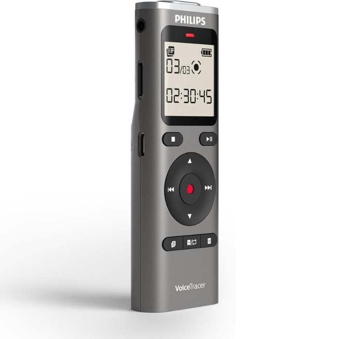 Philips VoiceTracer DVT1170 Grabadora Digital 8 GB Plata Philips VoiceTracer DVT1170 Grabadora Digital 8 GB Plata